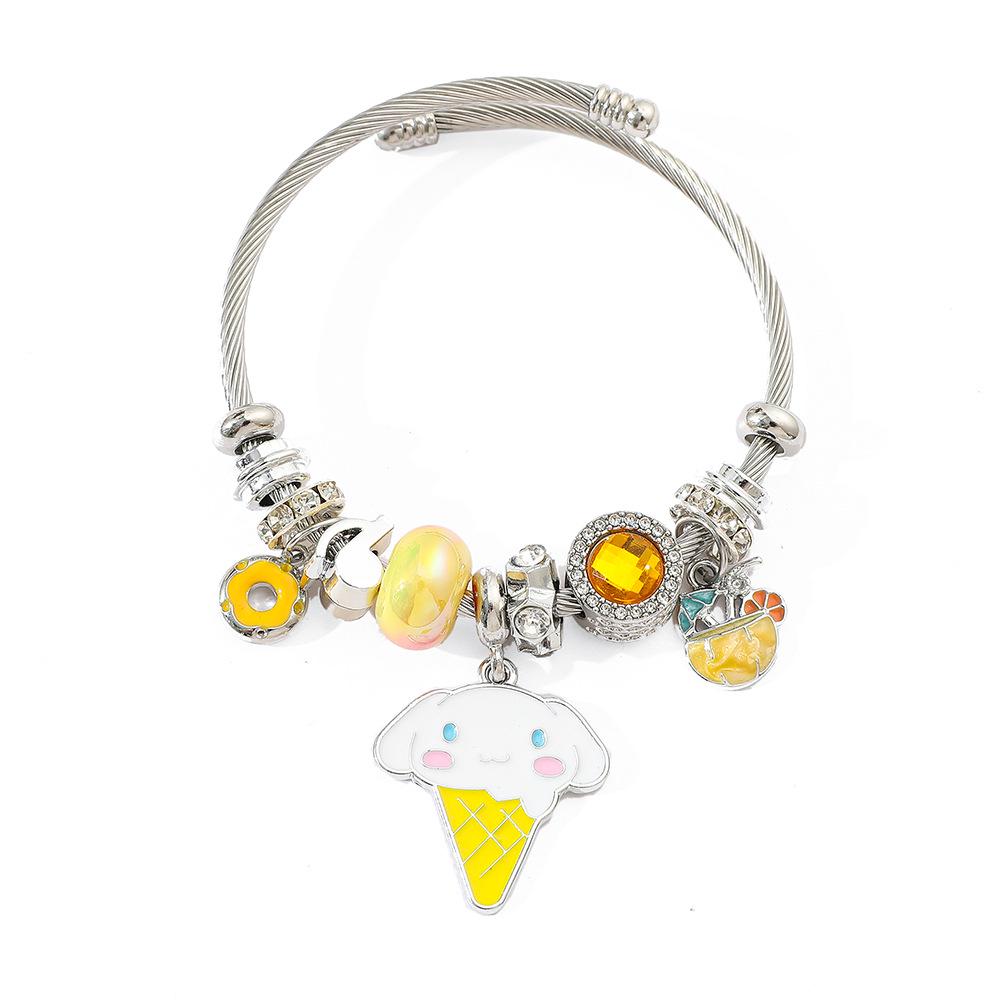 Korean Dongdaemun Y2K Beaded Bracelet - Fresh and Cute Style for Women, Ideal Best Friend Gift