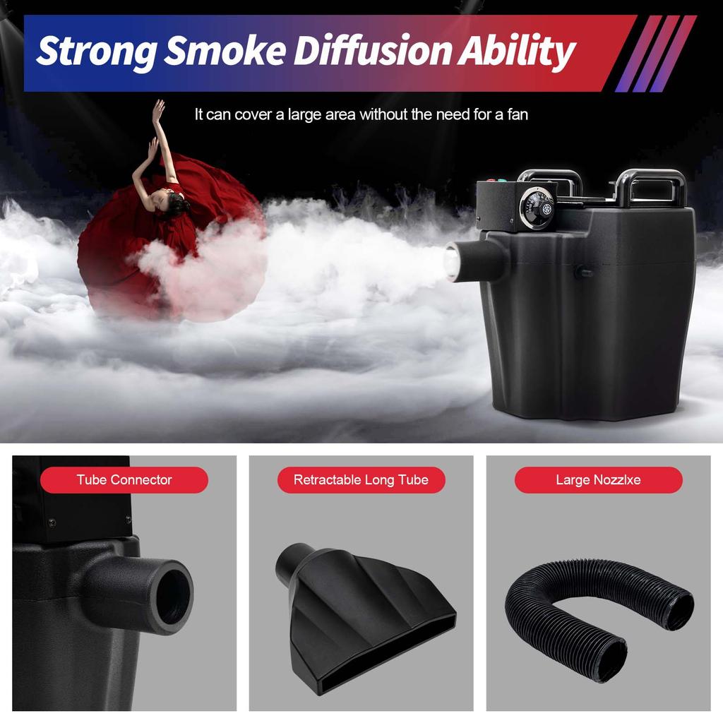 Professional 3500W Dry Ice Machine for Stunning Stage Effects