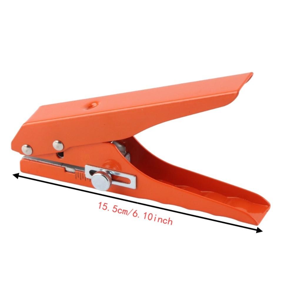 Ergonomic Design Single Hole Punch Labor Saving Handle Edge Banding Punching Pliers For Plastic