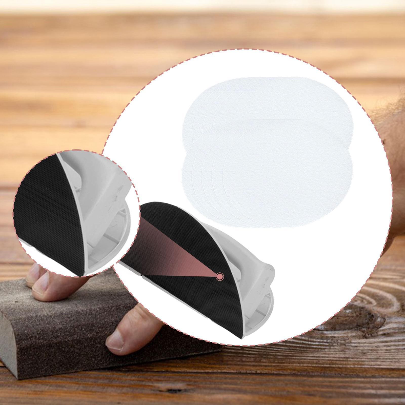 

Шлифовальная машина для углов гипсокартона Прямоугольный шлифовальный инструмент Практичный 8,66x4,33x4,33 дюйма Ручной Полукруглый