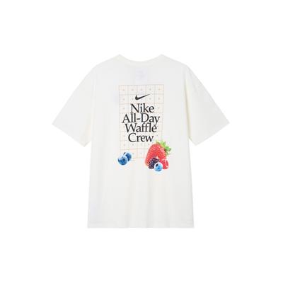 Letter Print Pattern Fashionable Comfortable Casual Sports Knit Round Neck Short Sleeve Drop Shoulder T-Shirt Men Tops White HQ1202-133