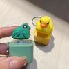 Funny Keychain Viral Sound Fidget Keychain Stress Relief Press Button Keychain Keyboard Keyring Make Sound Keychains