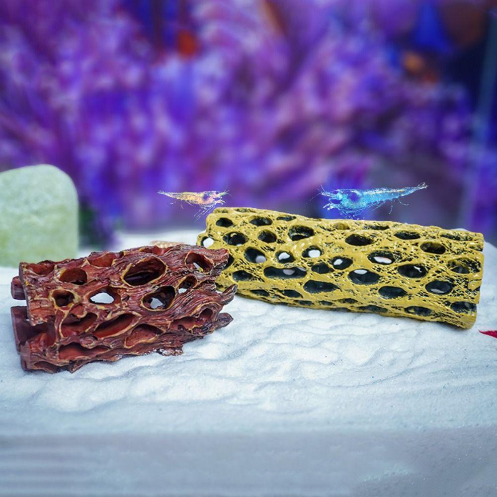 Trunk Shape Fish Shrimp Dodging House Simulation Shrimp Spawning Hole Landscaping