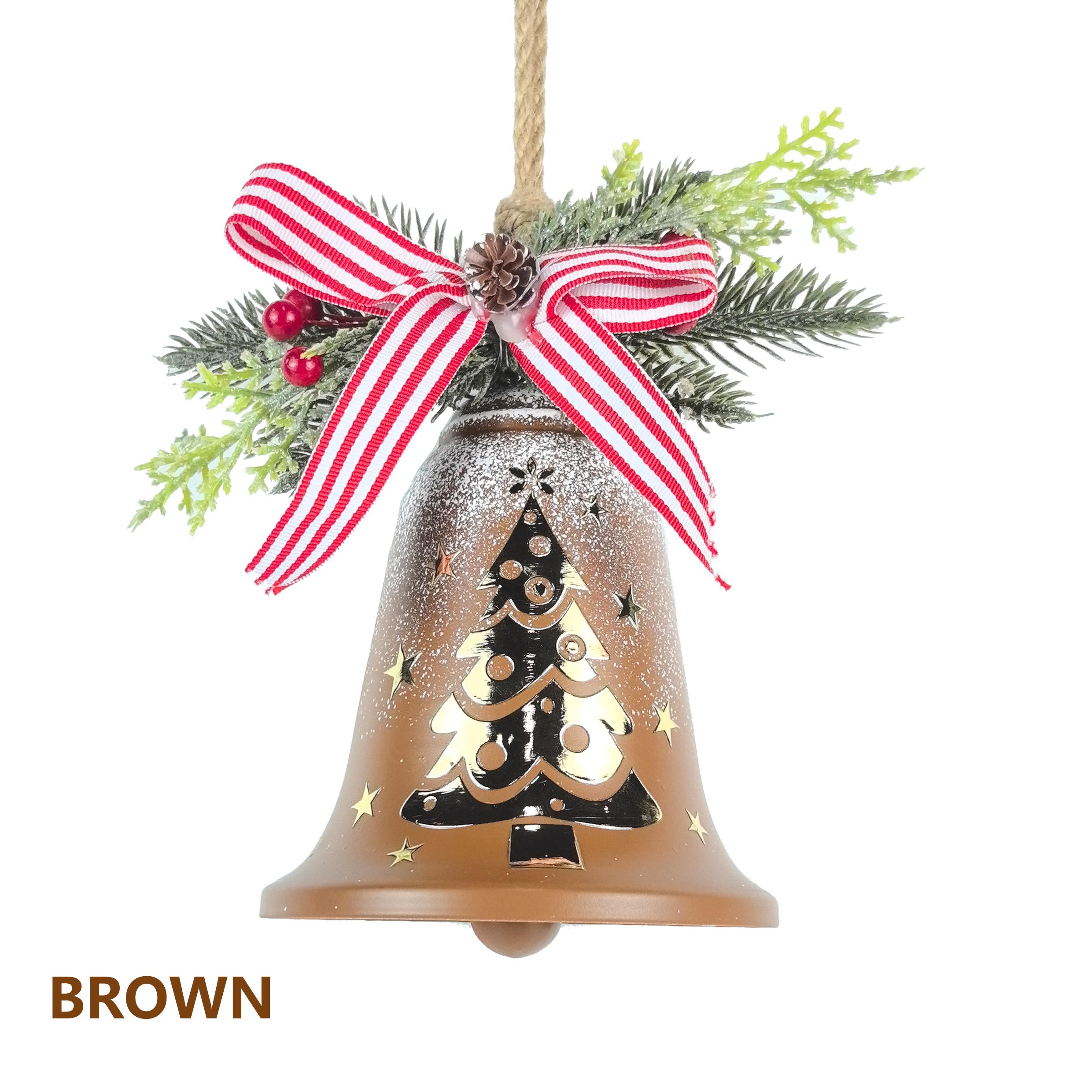 Рождественский колокольчик Украшение Рождественская праздничная атмосфера Декор, Настенный/Прикроватный/Дверной Рождественский колокольчик, Рождественский подарок