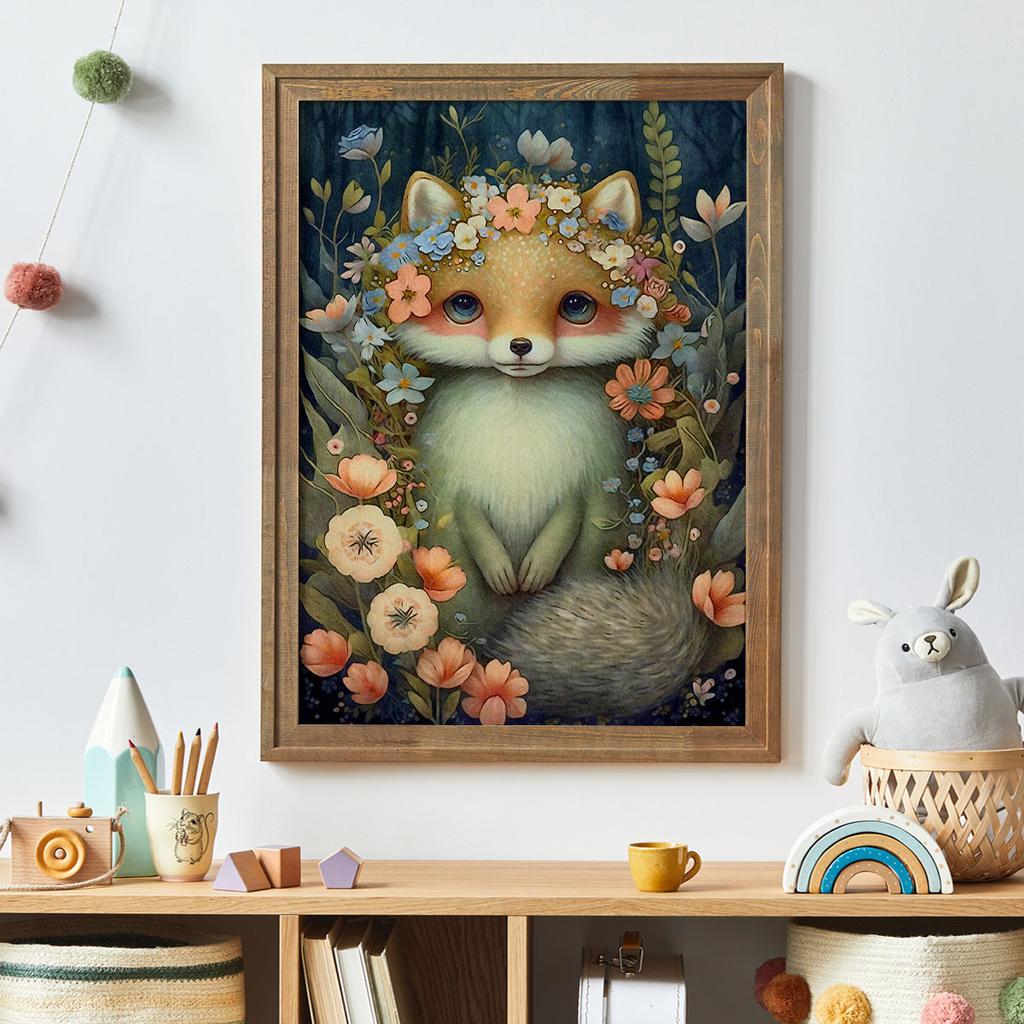 Poster for a Child Children's Pictures Fox