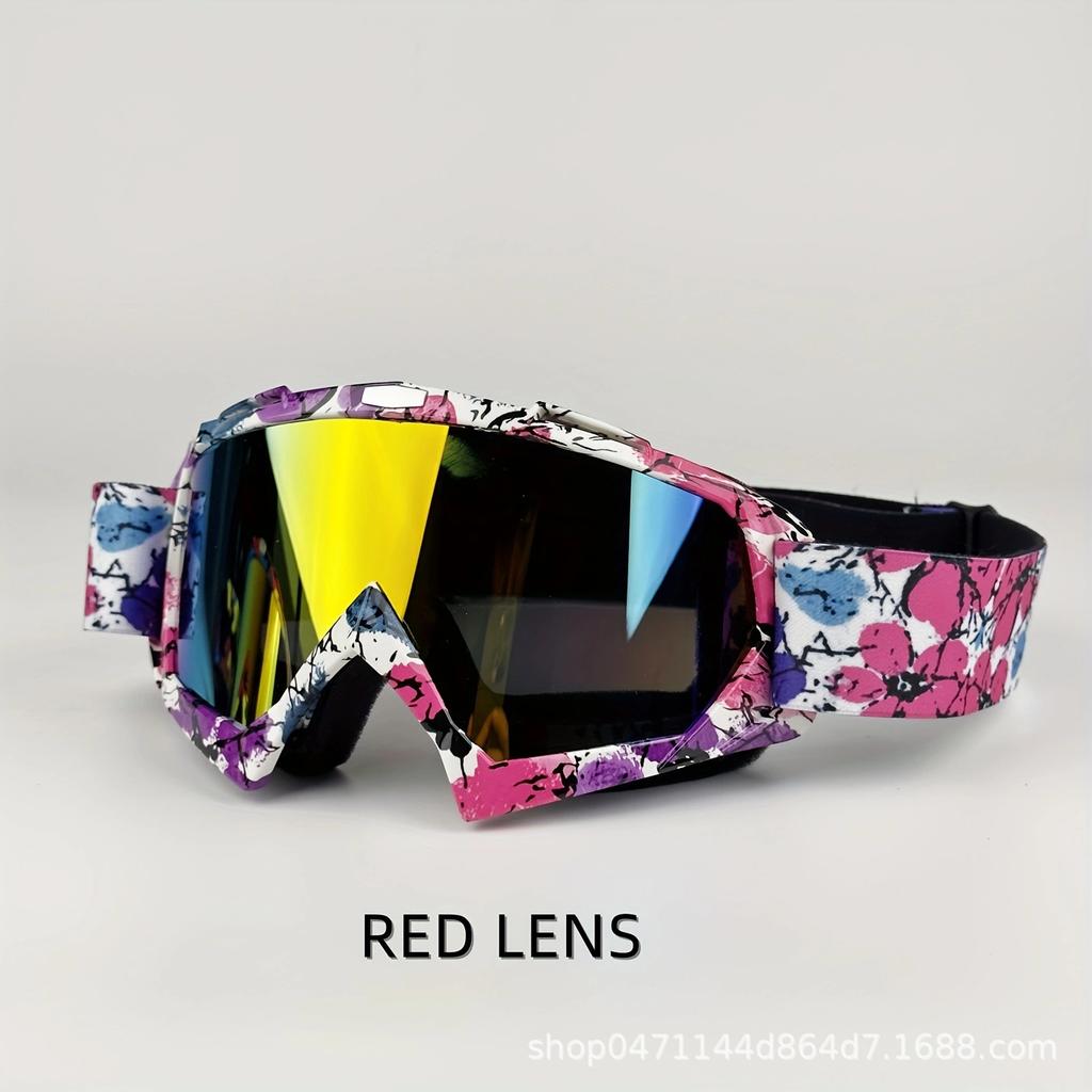 Goggles Riding Glasses Outdoor Motorcycle Off-Road Goggles ATV Men's and Women's Mountain Bike Bike Windshield Lenses