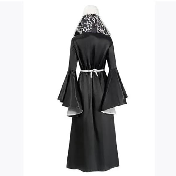 Halloween Qora Jodugar Vampir Kospley Kostyumi Bolalar Qizlar uchun Disfraz Karnaval Kiyinish Kechasi Mujer Bolalar Sahna Kiyimi