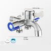 With Tape Stainless Steel Faucet Washing Machine Faucet  Toilet Diverter