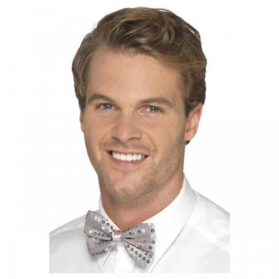 Unisex Adult Sequin Bow Tie