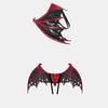 Glittering Dragon Wing Costume Accessory Role Playing Easy Wear For Cosplay And Halloween Parties