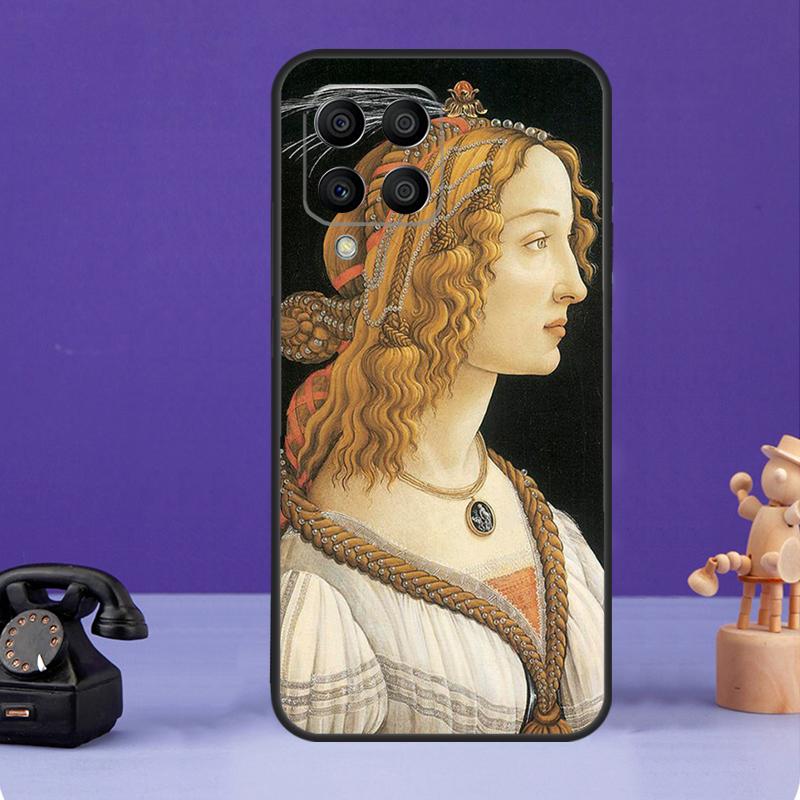 Sandro botticelli Renaissance art Case For Samsung Galaxy M31 M51 M21 M30s M20 M14 M34 M54 M12 M32 M52 M13 M23 M33 M53 M55