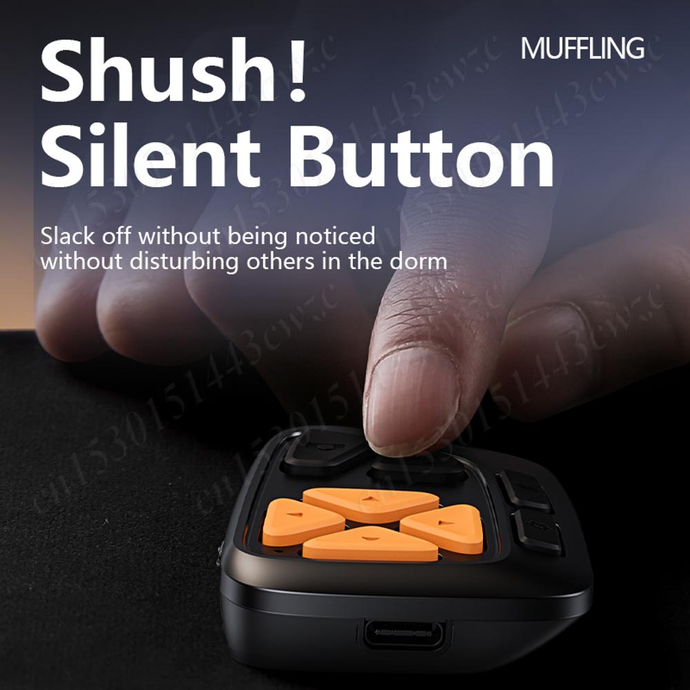 

Remote Control Wireless Page Turner Bluetooth-Compatible Video Scrolling Remote Remote Page Turner for Kindle App for Cell Phone чёрный