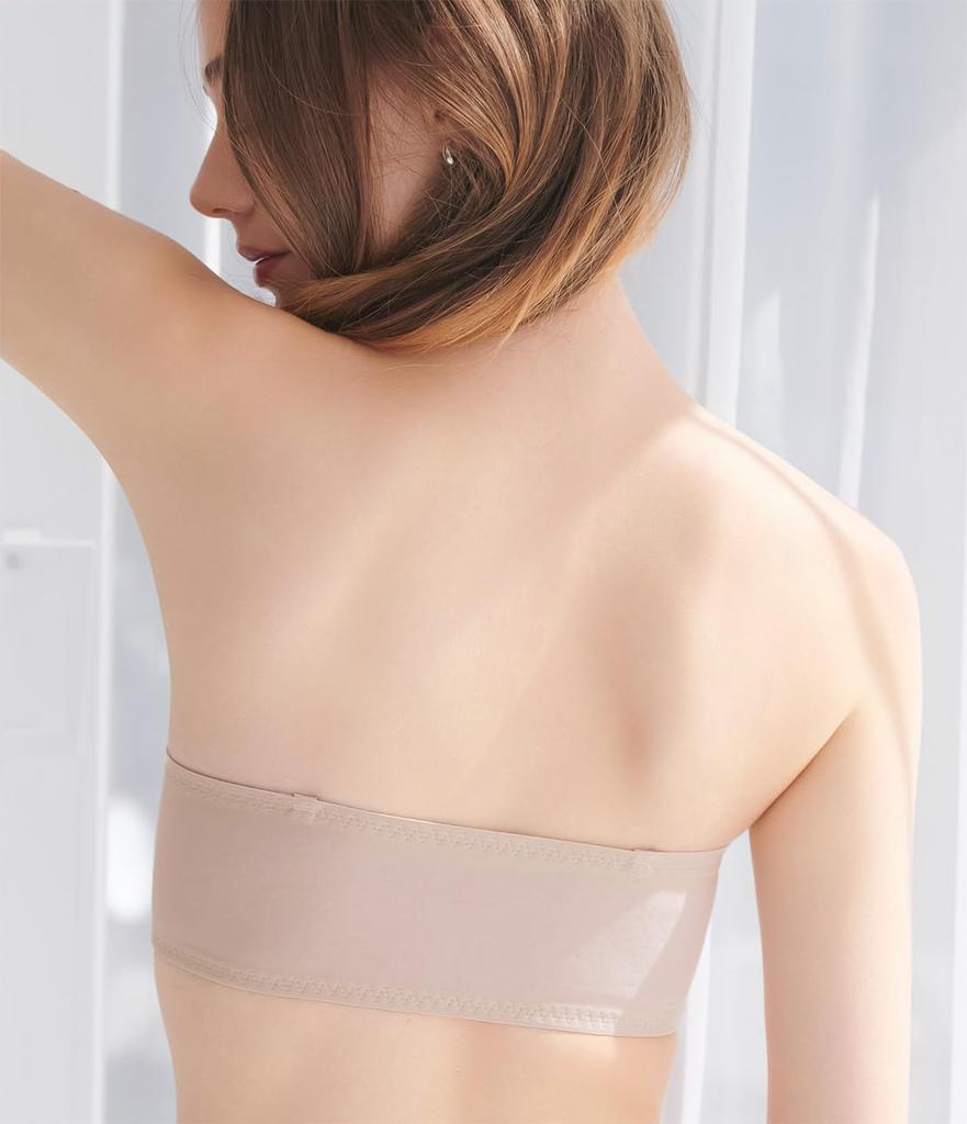Peach John Strapless Front Stays Fully Size B75 Bra, Strapless, Hook, Magnetic, Wireless, Secure, All-Lace, Enhances, Beige,