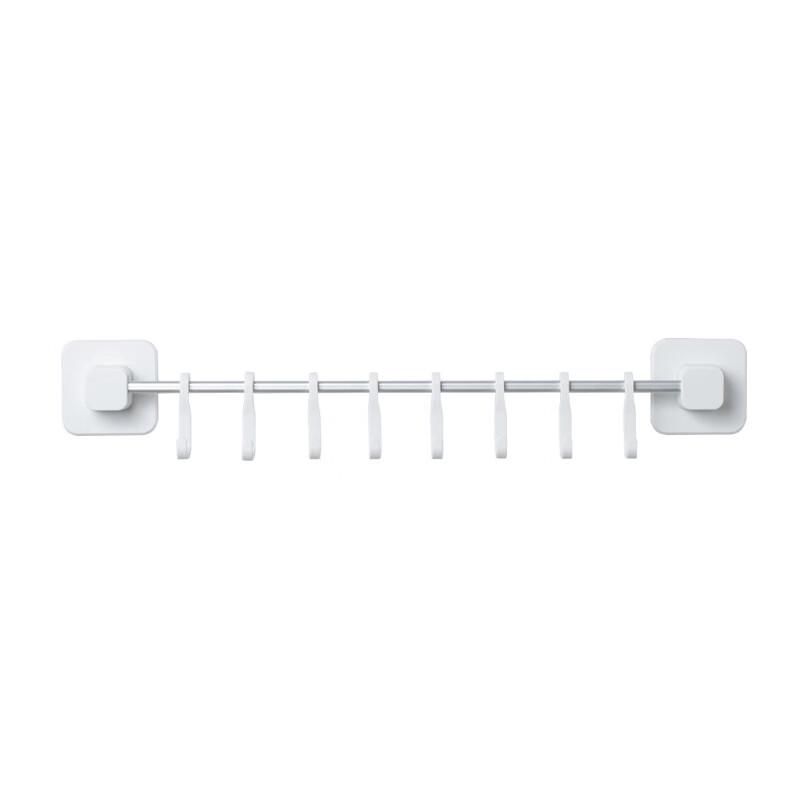 

Nachuan Punch-Free Wall Rack with Movable Hooks