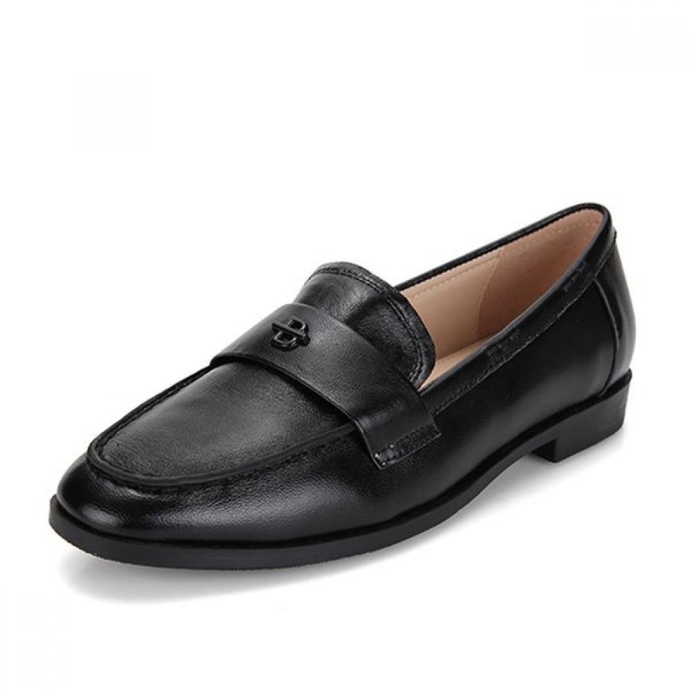 

Barbara Leather Basic 2cm Loafer Bbg151bk 250mm