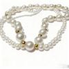 Cute cat and dog pet pearl collar decorations, adorable cat pearl necklace, cat doll necklace accessories