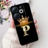 For Infinix Smart 8 Case X6525 Luxury Letters Cover Shockproof Soft TPU Phone Case For Infinix Smart 8 Pro Smart8 HD Shell Coque