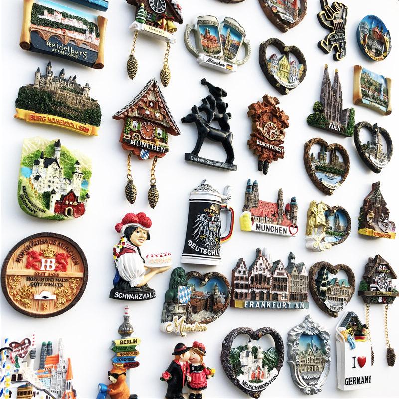 Deutschland-Kühlschrankmagnet-Aufkleber, Touristen-Souvenir, Kühlschrank-Aufkleber, Gedenk-Heimdekoration