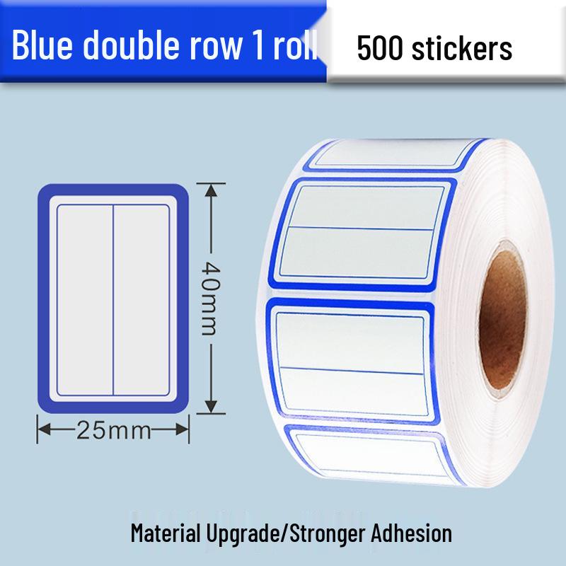 Водонепроницаемые Самоклеящиеся Цветные Наклейки-Этикетки Рукописные