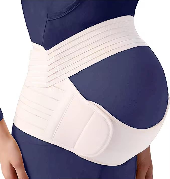 Bande de soutien pour ventre de grossesse, Ceinture lombaire de maternité réglable pour soulager les maux de dos, Protecteur abdominal pour femmes enceintes