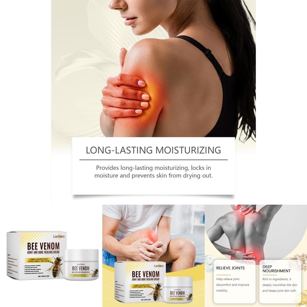 Laniska Bee Venom Joint Care Cream For Shoulder Neck Lower Back Relief And Skin Nourishment