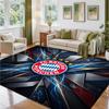 Tapis Velours Cristal Design Bayern Munich Tapis Décoratif Doux pour Chambre à Coucher Entrée