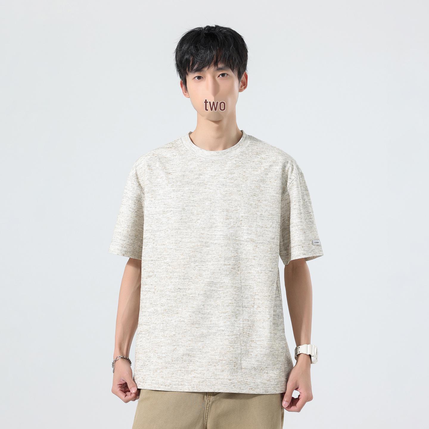 

Men s Trendy Popcorn Texture Short-Sleeve T-Shirt 3XL