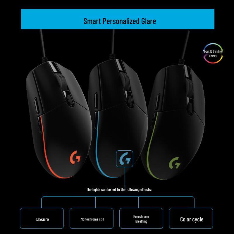 Logitech G102 Wired Gaming Mouse