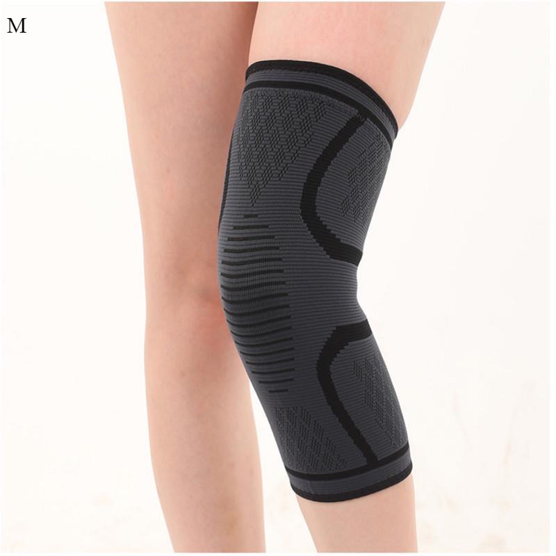 1Pc Fitness Running Cycling Knee Elastic Support Nylon Sports Compression Protection Knee Pads