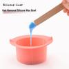 Silicone Wax Melting Bowl - Multi-functional, Easy-to-Clean Hair Removal Wax Bean Liner