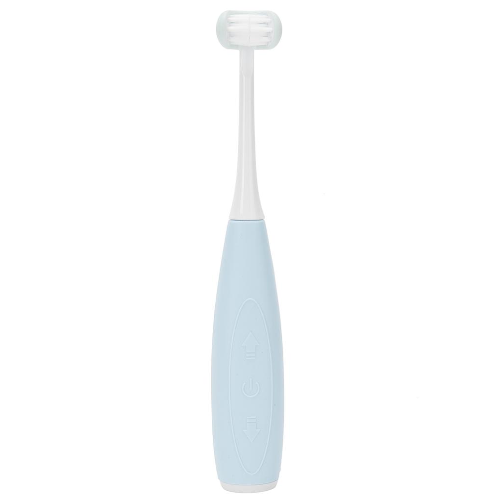 Kids Sonic Toothbrush USB Charging Electric Toothbrush for Over 3 Years Old Children(Blue Green )