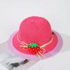 Strawberry Hat Cartoon Carrot Beach Sunscreen Fashion Children's Travel Summer Cool Hat