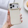 Matte Candy Color Phone Case for iPhone 17 Air 16 16E 15 Pro Max Liquid Silicone Shockproof Protection Skin Feeling Solid Cover