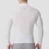 Under Armour HeatGear Sports Lifestyle Series SS25 Half High Neck Breathable Long Sleeve Fitness Shirt Men tops White 1390099-100