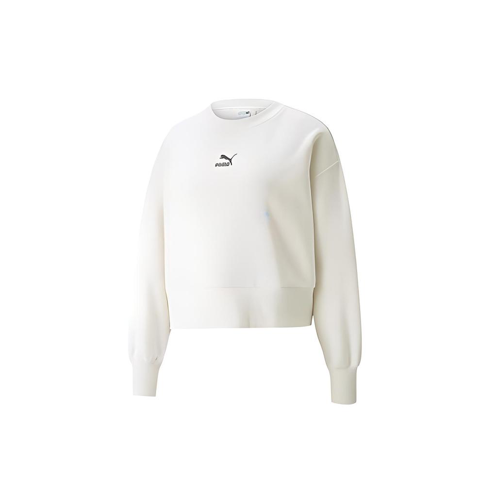 New PUMA Sports Life Collection Sweatshirts Women's White 534370-73