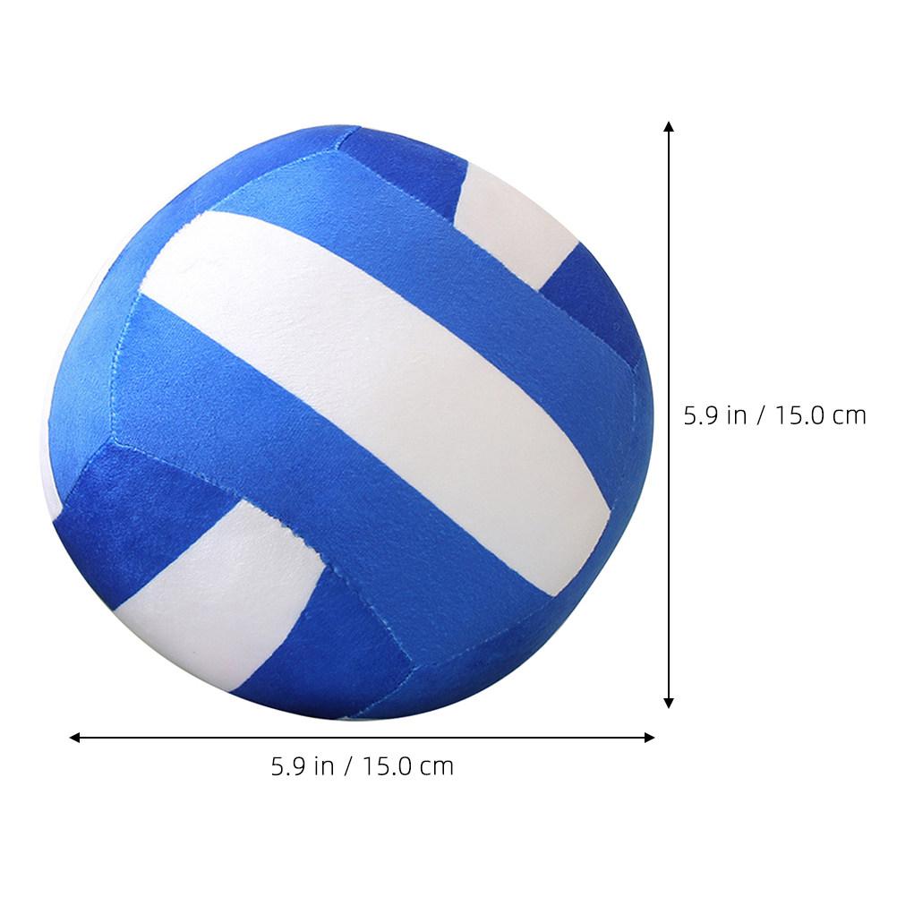 Volleyball Stuff Volleyball Pillow Soft Resilient Stuffed PP Cotton Comfortable Cushion Teen Girls Birthday Gift Sports Decor