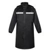 Men's Long One-Piece Oxford Raincoat