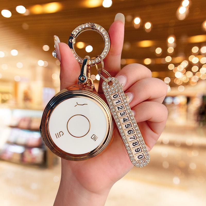 Applicable to Nezha V car Nezha U Pro key set bag, high-end protection, anti-drop personalized buckle, men's and women's new energy shell