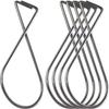 50Pcs/Set Heavy Duty Ceiling Hook Clips Rust Proof T-bar Drop Ceiling Clip  Office Decor