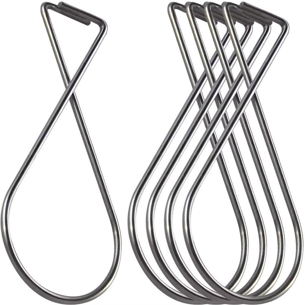 50Pcs/Set Heavy Duty Ceiling Hook Clips Rust Proof T-bar Drop Ceiling Clip Office Decor