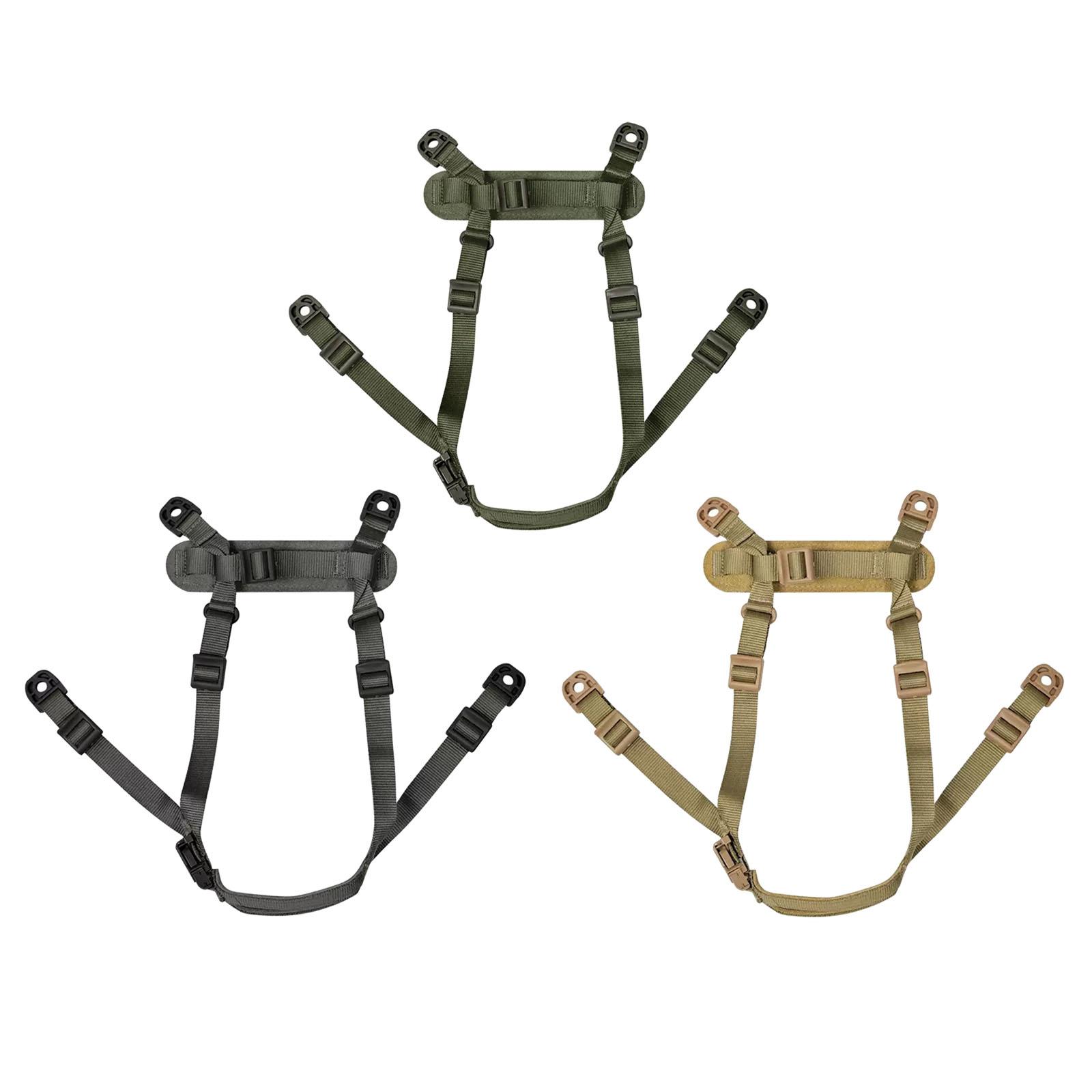 Helmet Chin Strap Easy to Install Adjustable with Fixing Screws for Ach cachi