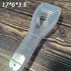 Transparent Plastic Razor Travel Case, Portable Shaver Protective Cover with Ventilation Slots for Travel & Bathroom
