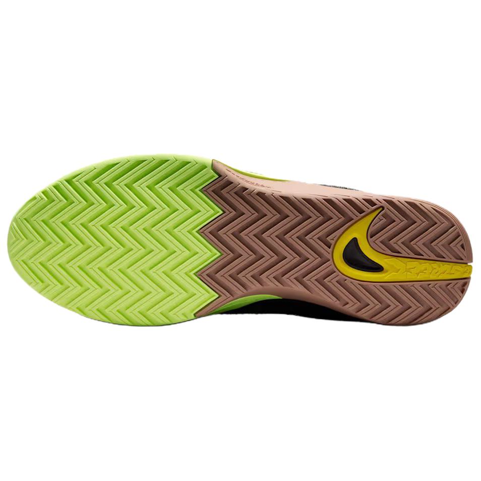 Nike Street Flare Breathable Rebound Breathable And Resilient Basketball Shoes Unisex Black Green HF0219-004