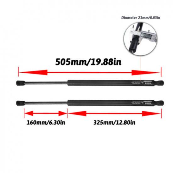 2x For Toyota RAV4 2012-2017 Rear Tailgate Hatch Lift Supports Gas Shocks Struts