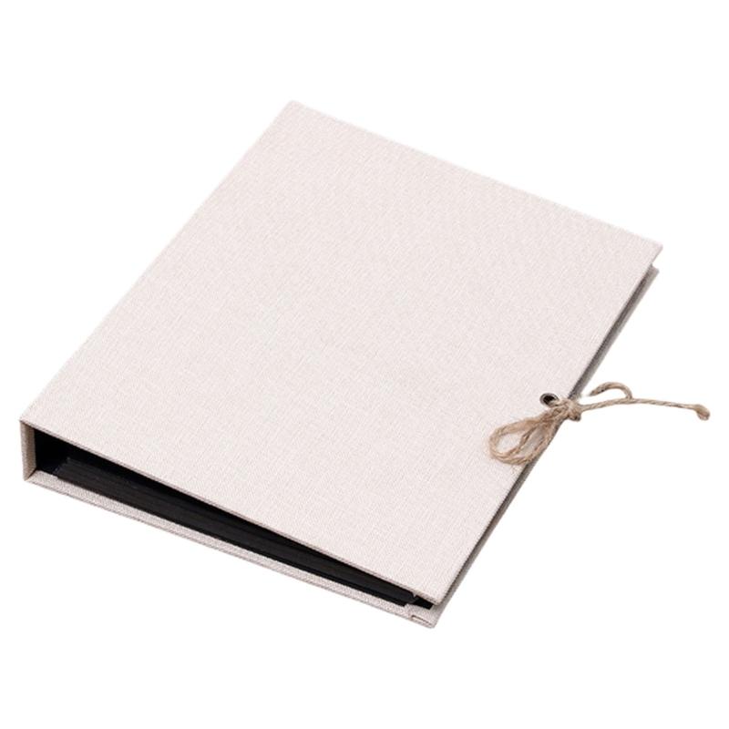 SelfAdhesive Large DIY Photo Book with Linen Cover 30 Page for Weddings Birthdays and Travel Journals