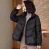 Daunenjacke Damenbekleidung Weiße Entendaunen Winter Kurzer Stil Übergröße Damen