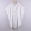 New Sexy Off Shoulder Hollowed Out Loose Fringe Bikini Style Beach Women's Dress