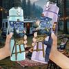 1PC Painter Artist Easel Art 750ml Color Plastic Sports Water Bottle Leakproof Flip Straw Lid Suitable for Sports Office Home Use