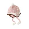 Winter Verdickte Niedliche Bärenohren Koreanischer Stil Babyhut mit Ohrenschutz für Kaltes Wetter
