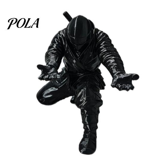 Workspace Decoration 3D Printed Ninja Pen Holder, Unique Figurine, Creative Holder for Office Desktop Organizer, Desk Decor Craft Storage Ballpoint